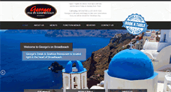 Desktop Screenshot of georgesbroadbeach.com.au